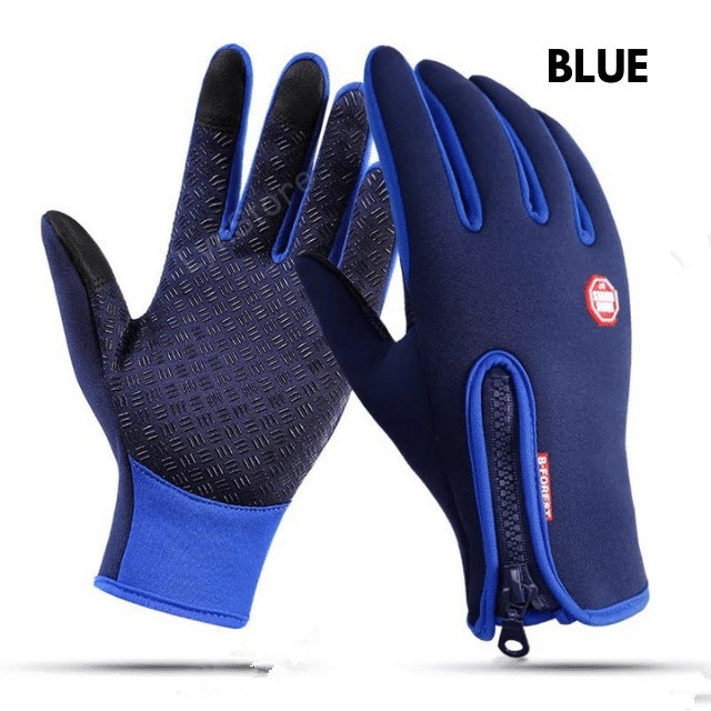Winter Gloves Touch Screen Sliding Waterproof Sports Gloves