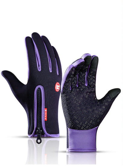 Winter Gloves Touch Screen Sliding Waterproof Sports Gloves