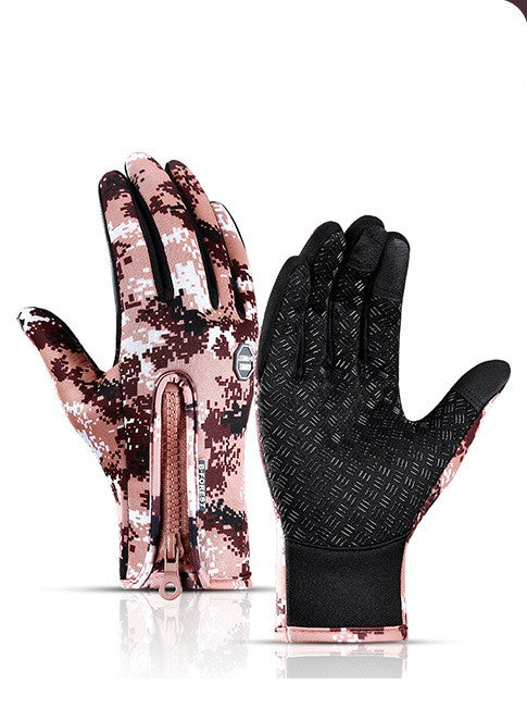Winter Gloves Touch Screen Sliding Waterproof Sports Gloves