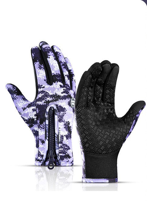 Winter Gloves Touch Screen Sliding Waterproof Sports Gloves